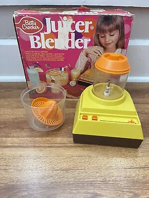 Vintage 1979 Betty Crocker Juicer Blender By Kenner 1970’s Kitchen Toy PARTS • $19.99