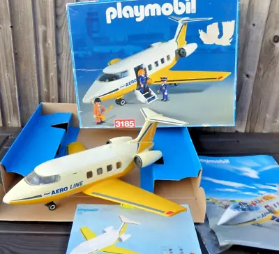 £39.99 • Buy Playmobil Airplane Aircraft 3185 Toy Plane Young Children Embraer Phantom 100