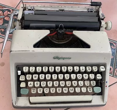 Olympia Vintage Manual Typewriter • £49.99