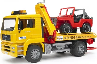 Bruder 1:16 Man Tga Breakdown Truck With Cross Country Vehicle Zi24002750 Fro... • $152