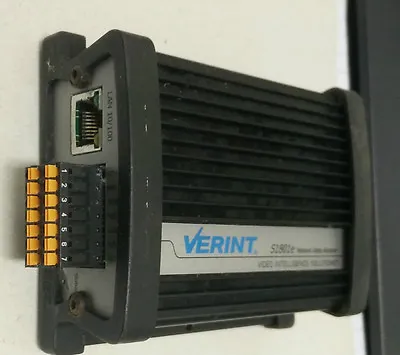 Verint S1801e-R-HD / 21-640-4394 Decoder 4-6 H.264 VIDEO IP Streams/HDMI Display • $99.50