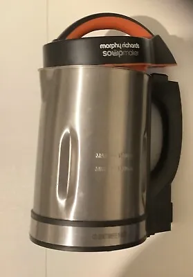 Morphy Richards 48822 Soup Maker Stainless Steel 1000 W 1.6 Liters • £27.90
