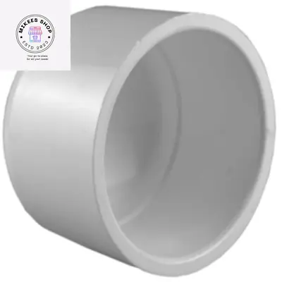 Charlotte Pipe Socket Cap Fitting 8 Inch PVC Schedule 40 Irrigation Water Parts • $56.99