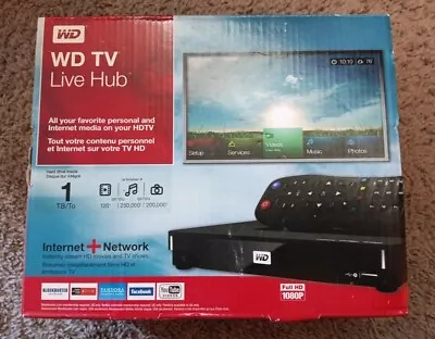 Western Digital TV Live Hub Digital HD Media Streamer • $89.99