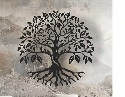 Metal Tree Of Life Art | Nature-Inspired Wall Decor - Decorative Wall Hanging • $39