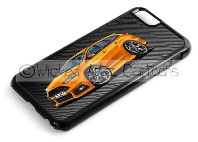 WickedArtz Cartoon Art Ford Focus MK3 ST Estate 2015+ IPhone 7/X/11/12/13 Case • £15.50