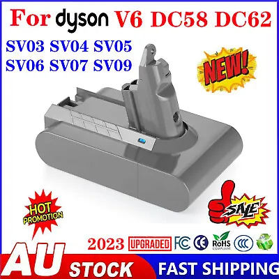 NEW 9500mAh Battery For Dyson V6 Absolute DC58 DC62 V6 Animal  SV03 SV09 Battery • $35.98
