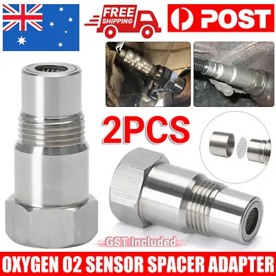 2X Oxygen O2 Sensor Spacer Adapter Catalytic Converter Fix Check Engine Light • $12.95
