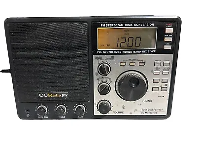 C. Crane CC Radio SW AM/FM Portable Shortwave Radio Fair Cosmetic Condition • $62.99
