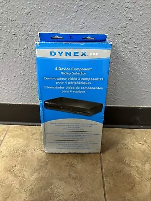 Dynex 4-device Component Video Selector • $19.99