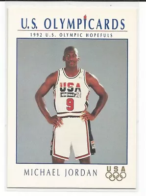 MICHAEL JORDAN   1992 Impel Olympicards  #12    Bulls  UNC • $3.99