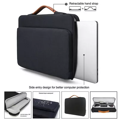 Universal 13-14  Laptop Sleeve Case Bag Cover For MacBook Lenovo HP Dell Surface • £17.49