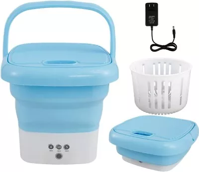 Portable Washing Machine Washer Foldable Washer And Spin Dryer Small Travel • $39.99