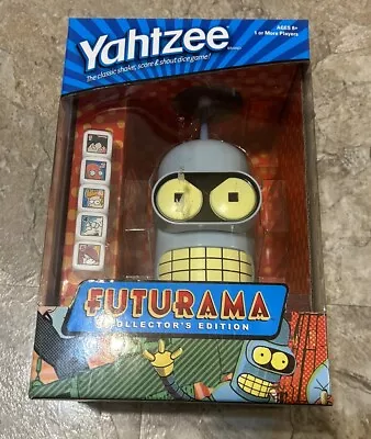 Futurama Yahtzee Dice Game Collectors Edition Sealed • $75