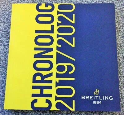 £6.99 • Buy Breitling 2019 / 2020 Watch Brochure Catalogue 266 Pages UK Issue