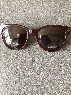 £43.99 • Buy Brand New Karen Millen Ladies Sun Rx 08 Sunglasses Red Frame RRP £125.00