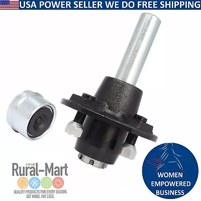 Trailer Axle Kit 4 On 4  Bolt Idler 1  Hub & Round BT8 Spindle For 2000 Lbs Axle • $38.99
