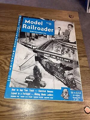 Model Railroader Magazine - 1951 December • $4.44