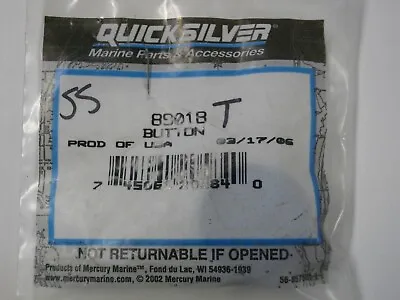 Mercury Marine Quicksilver MerCruiser 89018T Remote Control Throttle Button OEM • $12.99