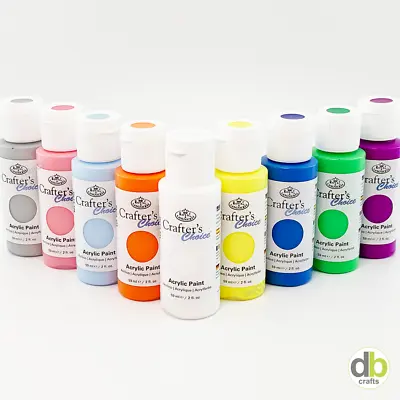 £1.50 • Buy Royal & Langnickel Crafter's Choice Acrylic Paint 59ml 2oz Over 100 Colours