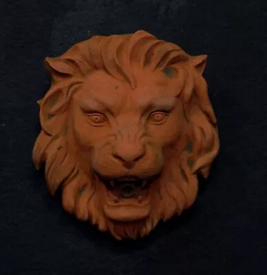 Lion Roar Fountain Wall Plaque wall Fountain  Water Feature Terracotta • £59.99