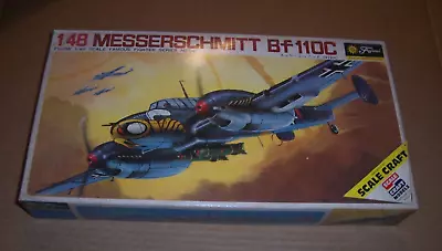 1/48  Fujimi  Messerschmitt  Bf 110C  German WWII Fighter Plane   Bf 110 • $7.99