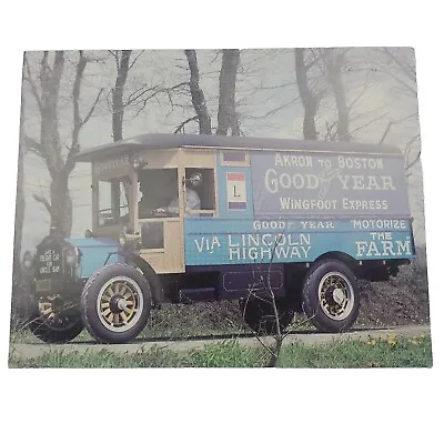 Goodyear Wingfoot Express Postcard Oversized Packard Truck Tires Advertisement  • $8.99