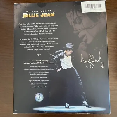 Hot Toys Playmates Toys Michael Jackson Billie Jean Collection Doll PV Ver Japan • $132.99