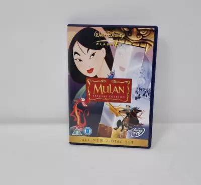 Mulan DVD-Special Edition Cert U WALT DISNEY CLASSIC • £2.99