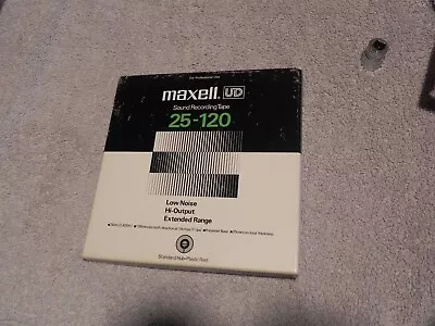 Maxell LN 25-120 7' Sound Recording Tape • $19.99
