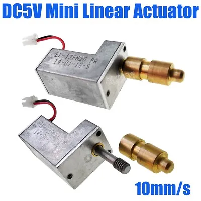 DC5V 10mm Mini Linear Actuator Linear Retractable Motor Electronic Locking Motor • $6.29