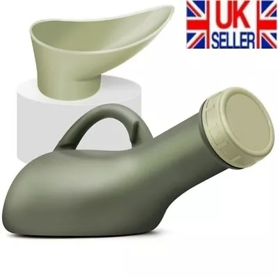 Female Male Urine Portable Bottle Urinal Toilet Travel Camping Outdoor UK • £5.89