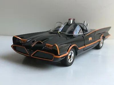 Jada Batman 1966 Classic Tv Series Batmobile 1:24 New No Box Diecast Model Car • $17.95