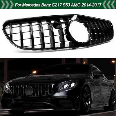 GT Panamericana Front Bumper Grille For Mercedes Benz C217 S63 S65 AMG 2014-2017 • $322.04