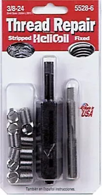 Helicoil 5528-6 3/8-24 Inch Fine Thread Repair Kit • $55.05