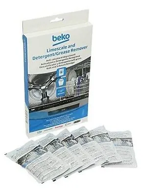 £7.99 • Buy Beko Washing Machine & Dishwasher Cleaner & Limescale Descaler 6 Pack