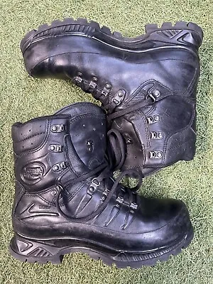 Military Meindl Black Goretex Boots Mens Combat Mountain Footwear Para • £59.99