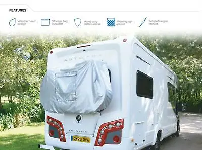 £39.49 • Buy Oxford Aquatex Motorhome Cover Rack 1-2 Bikes Heavy Duty Campervan Caravan