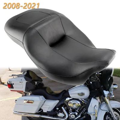 $185.95 • Buy Rider And Passenger Seat For Harley Electra Glide Ultra Classic FLHTC 2008-2021