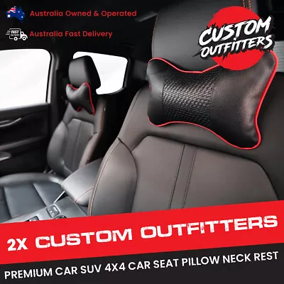  2x Car Seat Head Neck Support Cushion Pillow To Suit Mazda CX5 2022 CX7 CX9 SUV • $28.50