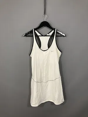 £29.99 • Buy NIKE DRI-FIT TENNIS Dress - Size Large - White - Good Condition - Women’s