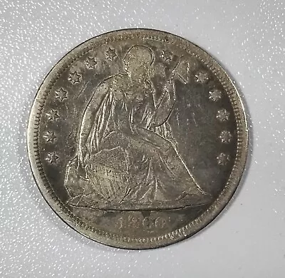 1860-O Seated Liberty Dollar  • $228.50