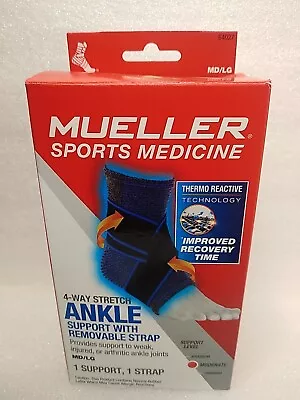 Mueller ~Ankle Support W/Removable Strap ~Moderate Support ~Size: Medium/Large  • $10.95