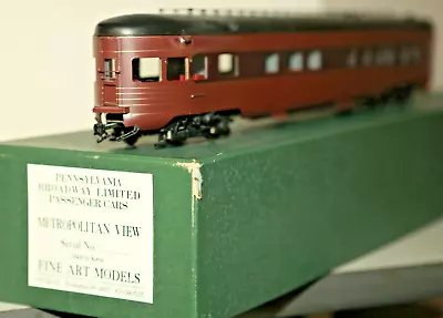 O Scale Brass Pennsylvania Broadway Limited Observation Metropoliton Two Rail • $299