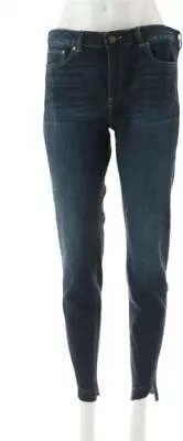 Vince Camuto Indigo Angled Hem Skinny Jean-Dark Authentic-24W-NWT-A343280 • $19.99