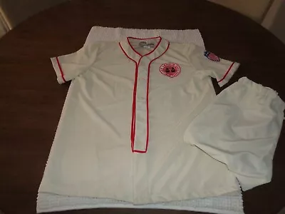 A League Of Their Own Coach Jimmy Baseball Jersey And Pants Mens Large Halloween • $49