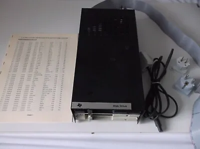 Ti994 & 4a (2) 5 1/4  Floppy Disk Drives + Power + Full Case 360k-240v.-tested • £319