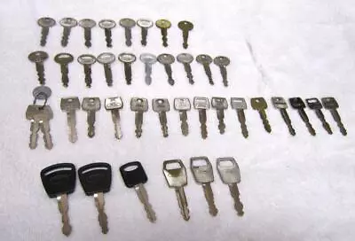 (43) Vintage Ford & Lincoln Two Sided Keys For Ignition & Door Locks • $27.99