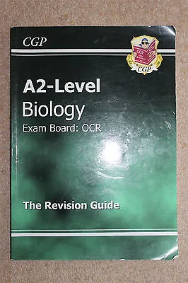 A2-Level Biology OCR Complete Revision & Practice By CGP Books (Paperback 2009) • £7.50