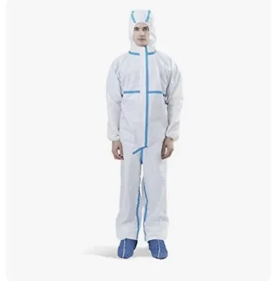 Medtecs Disposable Coveralls Suit Medical Protective Coverall PPE Hazmat Small • $9.99